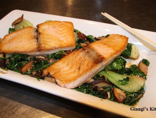 Foodista | Recipes, Cooking Tips, And Food News | Seared Salmon With ...